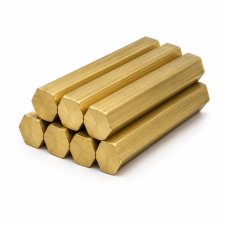 Шестигранник латунный ЛС59-1 полутвёрдый 5х3000 мм